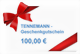 TENNEMANN - Geschenkgutschein € 100,00
